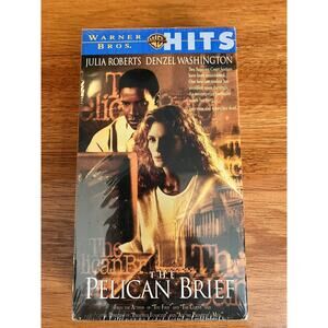 New Sealed The Pelican Brief (1993, VHS) Julia Roberts Denzel Washington